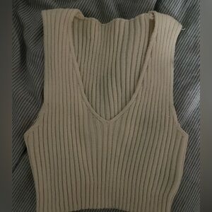 knit crop top